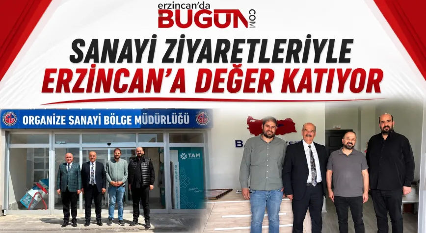 Süleyman Tan’dan OSB Ziyareti: “Üreten Kazanacak, Erzincan Güçlenecek”
