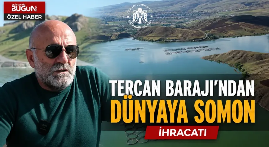 Tercan Baraj Gölü'nde Yetiştirilen Somonlar Dünya Sofralarına Ulaşıyor
