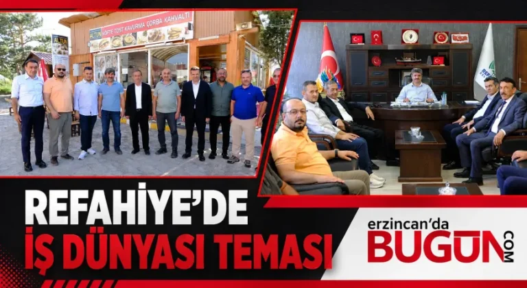 ETSO’dan Refahiye’de Belediye ve Üye Ziyaretleri