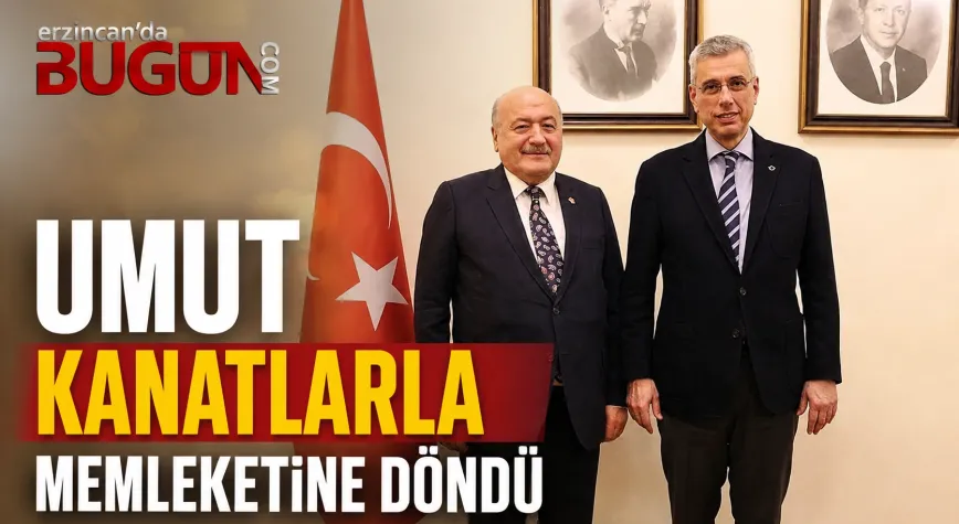 Kanser Hastası Kadın Ambulans Uçakla Memleketi Erzincan’a Getirildi