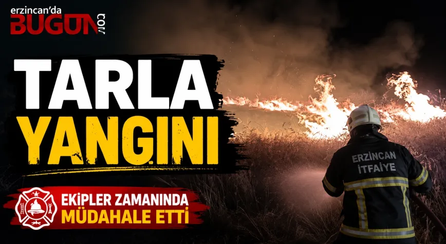 Beşsaray Köyü’nde Buğday Tarlası Yangını