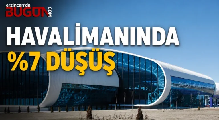 Erzincan Havalimanı’nda Temmuz Ayında Yolcu Sayısı Geriledi