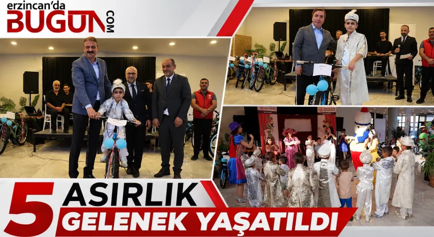 Erzincan’da 5 Asırlık Vakıf Geleneği Yaşatıldı: 25 Çocuk İçin Sünnet Şöleni