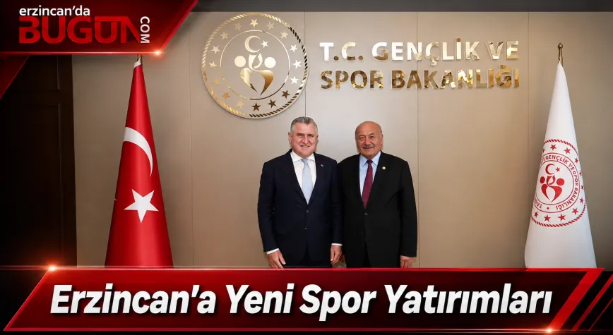Erzincan’ın Spor Altyapısına Yeni Yatırımlar Geliyor