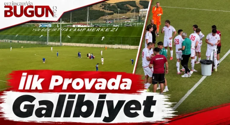Erzincanspor İlk Provasını Tek Golle Geçti