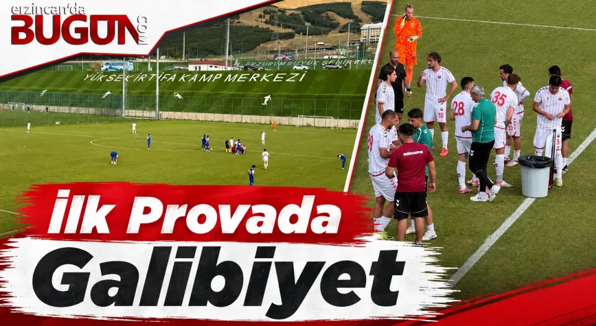 Erzincanspor İlk Provasını Tek Golle Geçti
