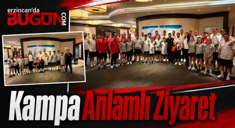 Erzincanspor’dan Erzincan Badminton Takımı’na Kamp Misafirliği