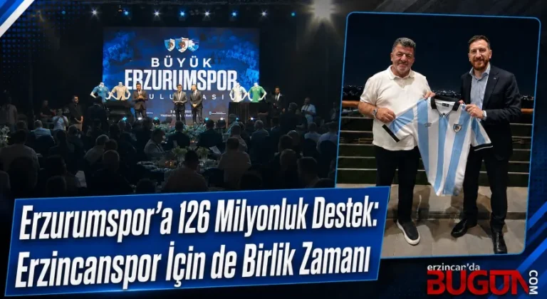 Erzurumspor 126 Milyon Lira Topladı, Erzincanspor İçin de Destek Zamanı