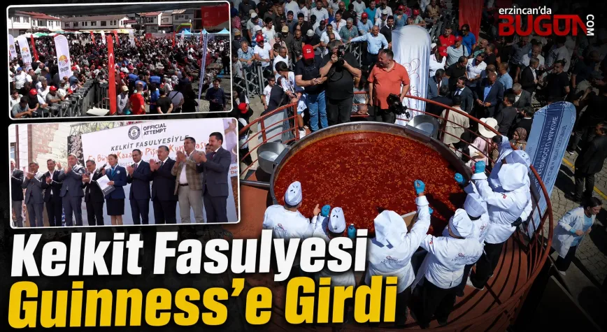 Kelkit Şeker Fasulyesi Guinness Rekorlar Kitabı’na Girdi
