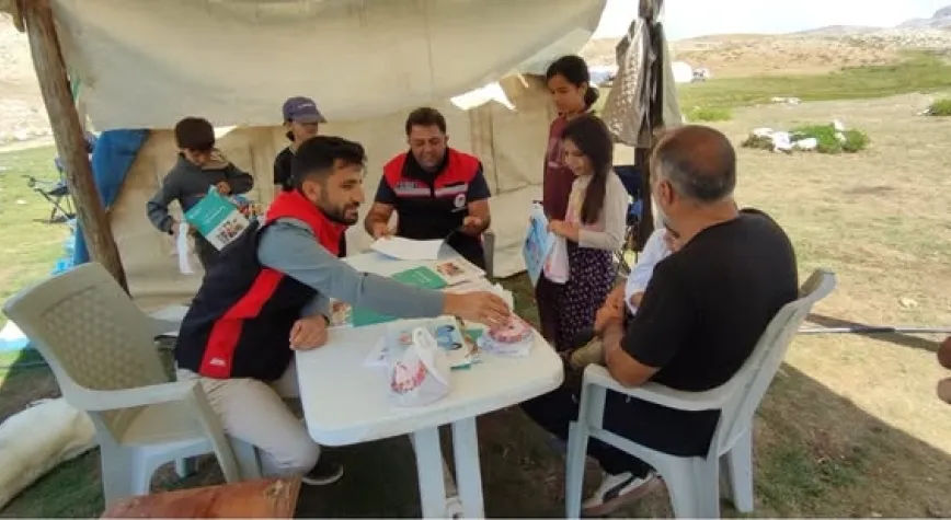 Kemah Yaylalarında Tulum Peyniri Üreticilerine Ziyaret