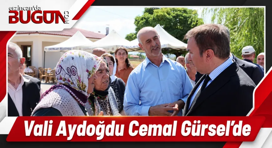 Vali Aydoğdu Cemal Gürsel Mahallesi’nde Vatandaşları Dinledi