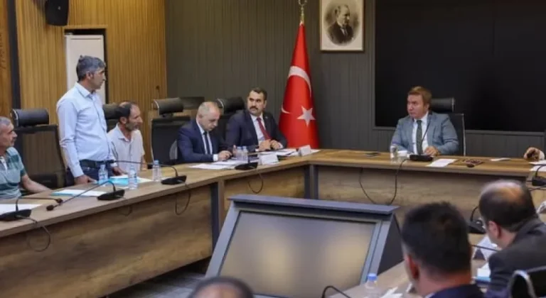 Vali Aydoğdu, Mollaköy Mahalle Muhtarlarıyla Bir Araya Geldi