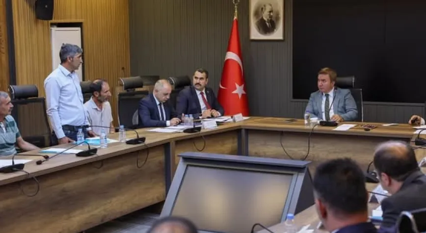 Vali Aydoğdu, Mollaköy Mahalle Muhtarlarıyla Bir Araya Geldi