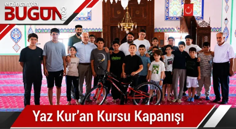 Yaz Kur’an Kursu Öğrencileri Kapanış Programında Buluştu