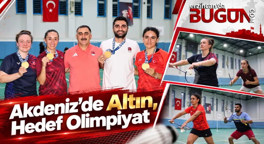 Erzincanlı Milli Badmintoncuların Hedefi 2028 Los Angeles Olimpiyatları
