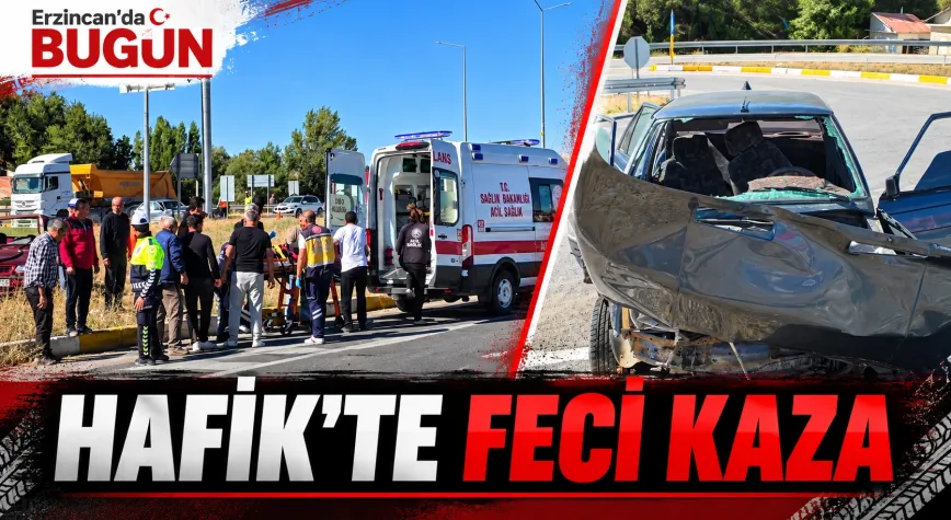 Sivas-Erzincan Kara Yolunda Kaza: 2’si Ağır 3 Yaralı