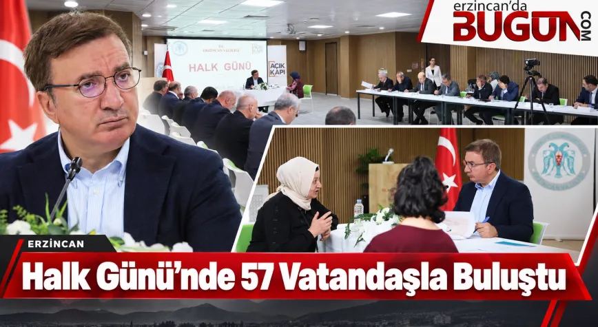 Vali Aydoğdu Halk Günü’nde 57 Vatandaşı Dinledi
