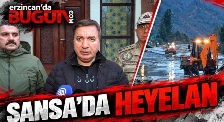 Erzincan-Erzurum Kara Yolu Heyelan Nedeniyle Ulaşıma Kapandı: Vali Aydoğdu’dan Açıklama