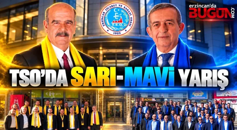 ERZİNCAN TSO’DA SEÇİM GÜNÜ! SARI VE MAVİ LİSTELER YARIŞIYOR