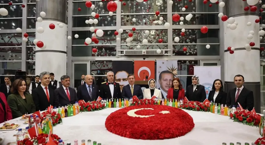 ERZİNCAN’DA CUMHURİYETİN 103. YILINA GÖRKEMLİ RESEPSİYON