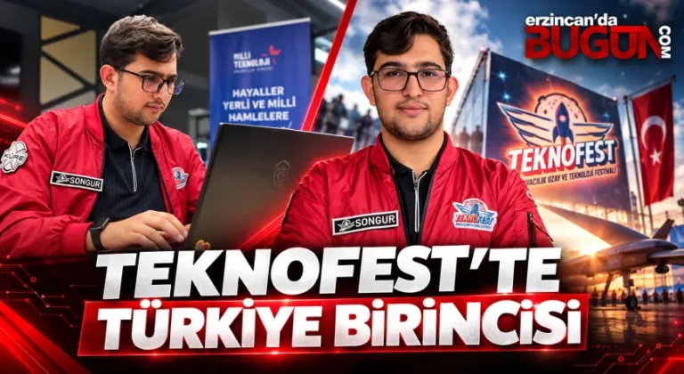 Erzincanlı Üniversite Öğrencisinden TEKNOFEST’te Büyük Başarı: Türkiye Birincisi Oldu!