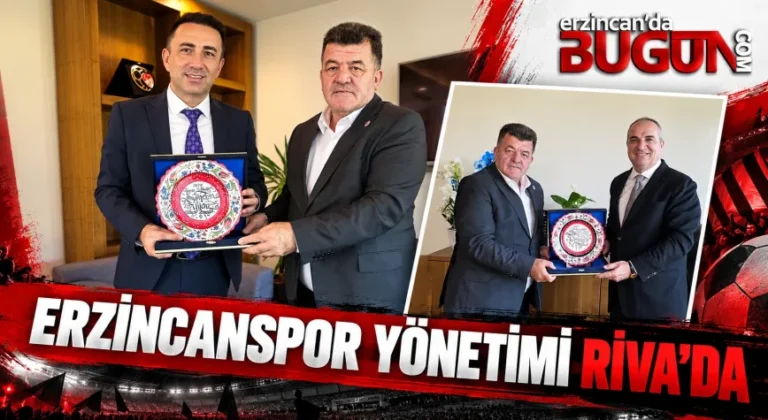 ERZİNCANSPOR YÖNETİMİNDEN TFF’YE ÜST DÜZEY ZİYARET