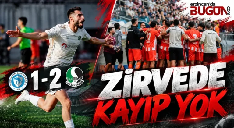 ErzincanSpor’un Bay Geçtiği Haftada Zirvede Kayıp Yok! Puan Farkı Açıldı