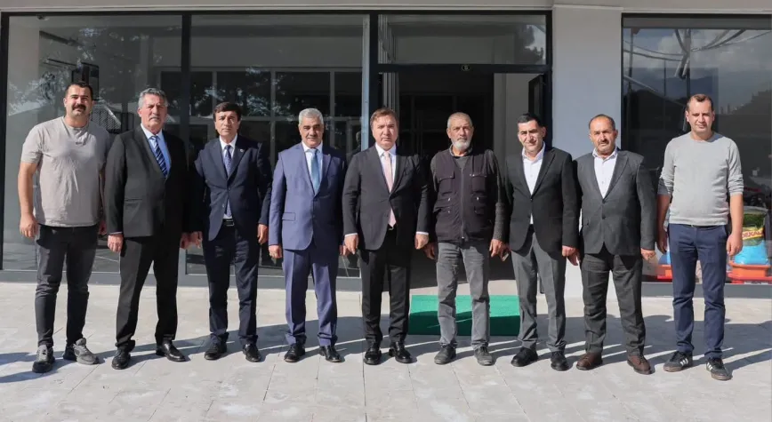 VALİ AYDOĞDU’DAN PANCAR EKİCİLERİ KOOPERATİFİNE ZİYARET